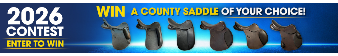 Click Here for your Chance to Win A FREE County Saddle